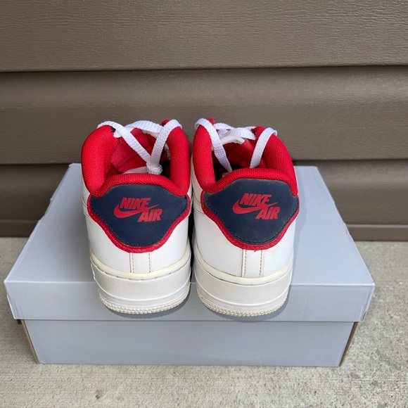 Air Force 1 Low Double Layer White Obsidian Red - Picture 5 of 9